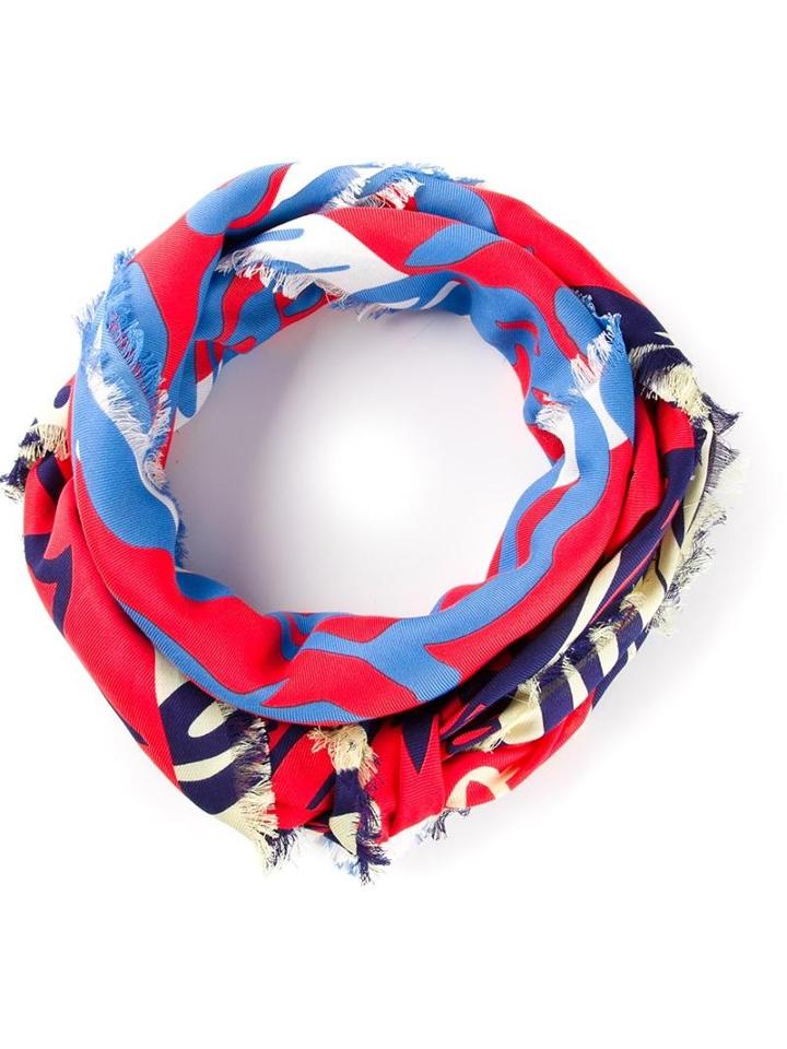 Kenzo Print Mix Scarf