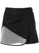 Giuliana Romanno Textured Skirt, Women's, Size: 38, Black, Cotton/elastodiene
