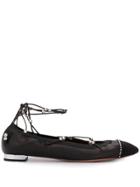 Aquazzura Mystique Ballerina Shoes - Black