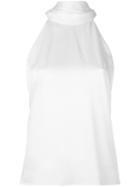 Galvan 'joshua' Blouse, Women's, Size: 40, White, Triacetate/polyester/silk