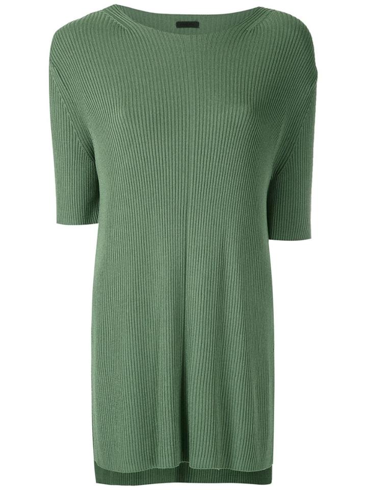 Osklen Ribbed Knit Blouse - Green