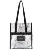 Marc Jacobs New York Tote Bag - Silver