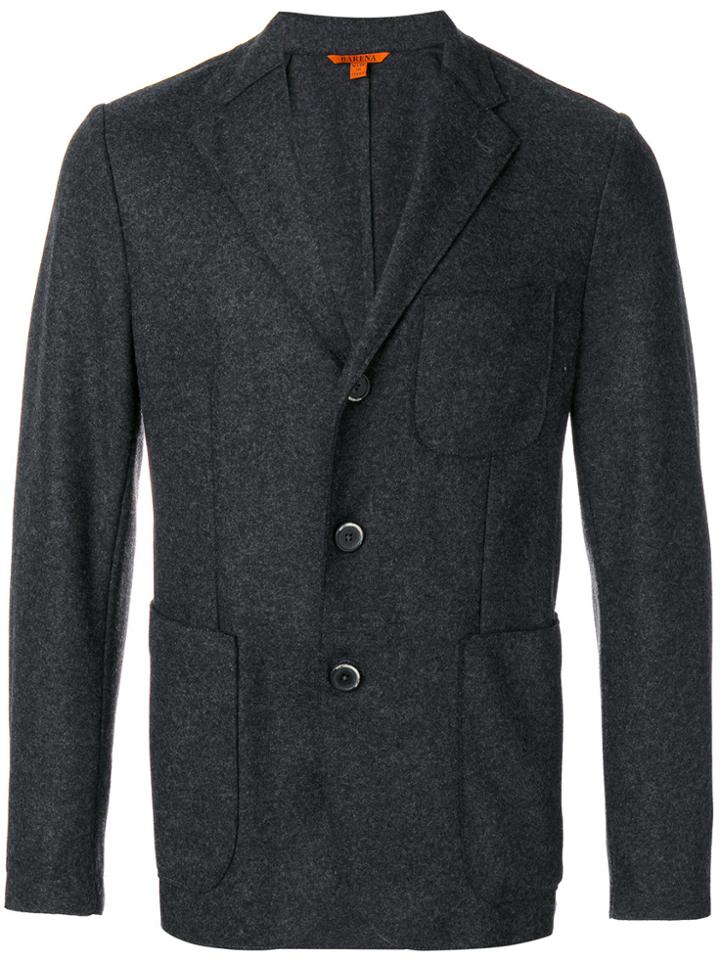 Barena Buttoned Blazer - Grey
