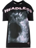 Hood By Air Cut-out Shoulder Print T-shirt