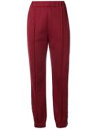 T By Alexander Wang Logo Track Pants - Red