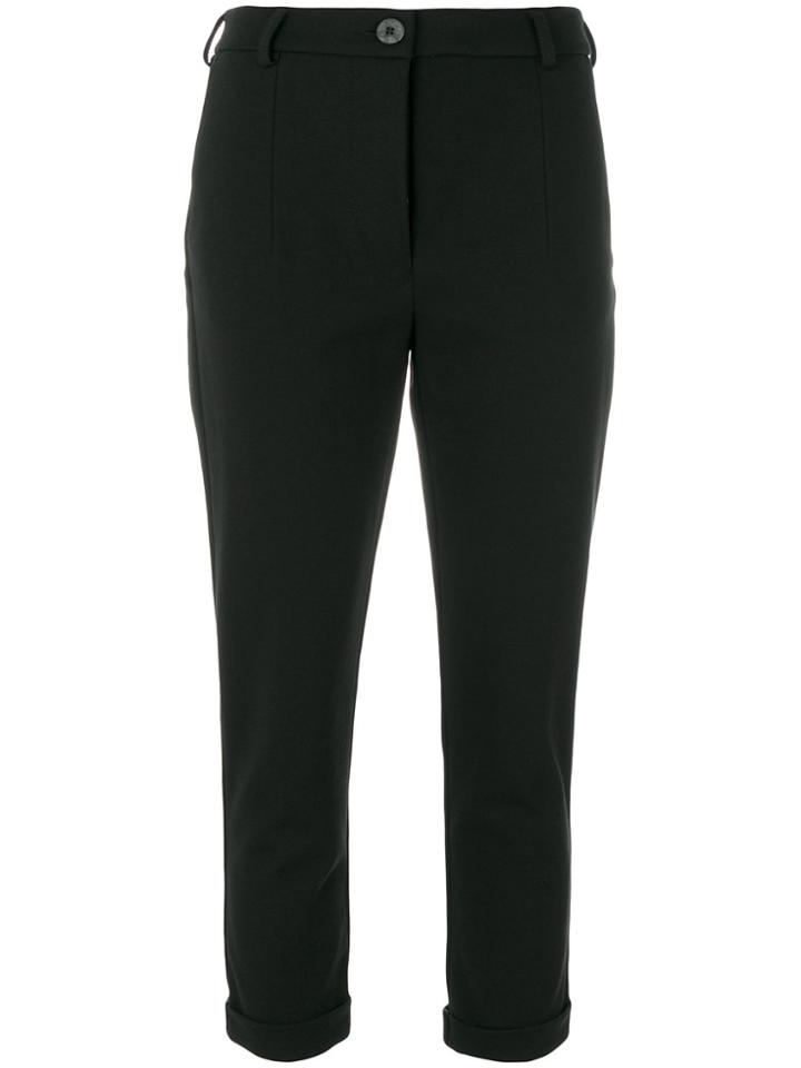 Nostra Santissima Cropped Trousers - Black