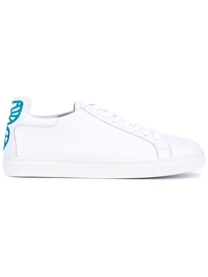 Sophia Webster Bibi Leather Low-top Sneakers