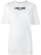 Givenchy I Feel Love T-shirt, Women's, Size: M, White, Cotton
