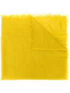 Aspesi Fine-knit Scarf - Yellow