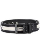 Maison Margiela Two-tone Belt - Black