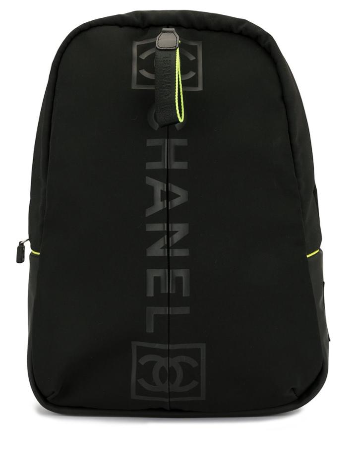 Chanel Pre-owned Sports Line Backpack - Black