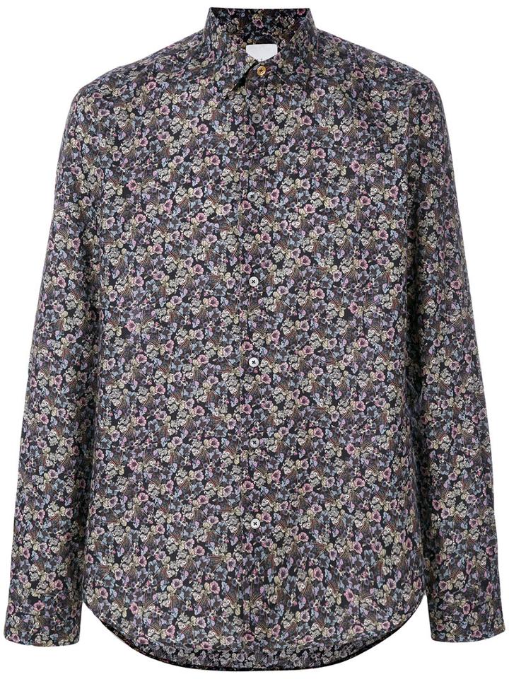 Paul Smith - Floral Embroidered Shirt - Men - Cotton - M, Cotton