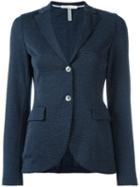 Harris Wharf London Classic Blazer, Women's, Size: 48, Blue, Cotton