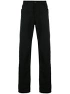 Individual Sentiments Casual Straight-leg Trousers - Black