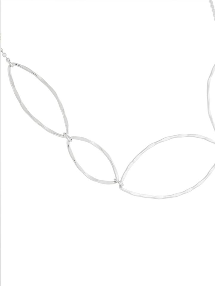 Petite Grand Monument Necklace - Metallic