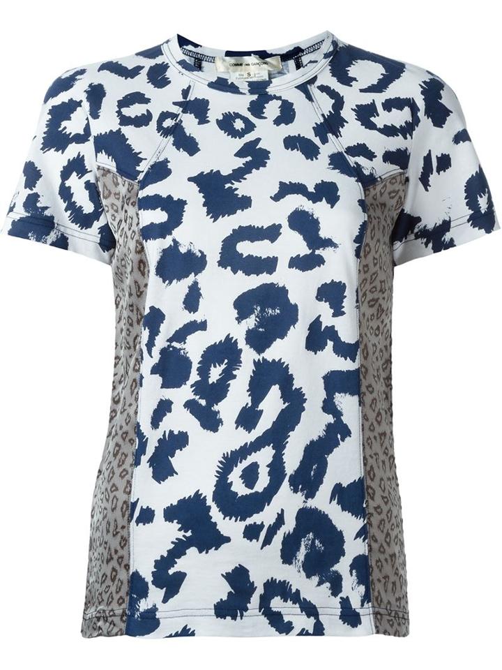 Comme Des Garçons Animal Print T-shirt