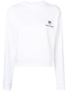 Chiara Ferragni Logo Jersey Sweater - White