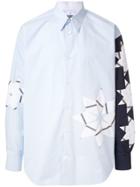 Calvin Klein 205w39nyc Contrast Sleeve Shirt - Blue