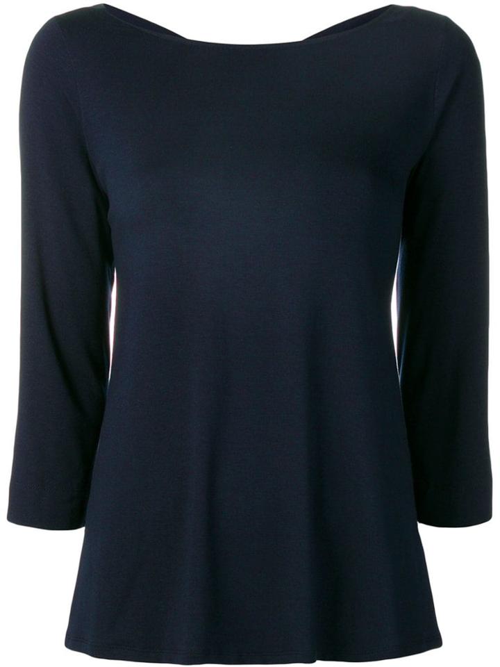 Antonelli Loose Fitting Blouse - Blue