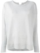 Lareida - Cashmere Crew Neck Jumper - Women - Cashmere - M, Grey, Cashmere