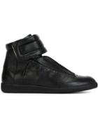 Maison Margiela Future Hi-top Sneakers, Men's, Size: 45, Black, Calf Leather/rubber/leather