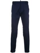 Dsquared2 Button Waistband Chinos - Blue