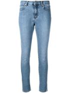 Msgm High Rise Skinny Jeans - Blue