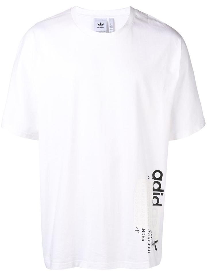 Adidas Long T-shirt - White