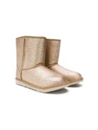 Ugg Australia Kids Teen Glittery Snow Boots - Metallic
