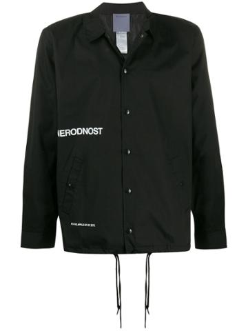 Poliquant Printed Shell Jacket - Black