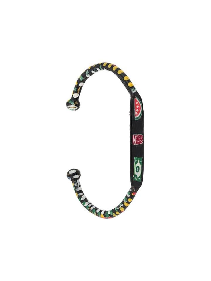 Susan Alexandra Colour-block Cuff Bracelet - Black