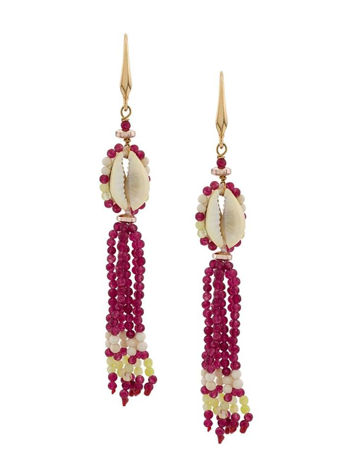 Isabel Marant Malebo Earrings - Pink