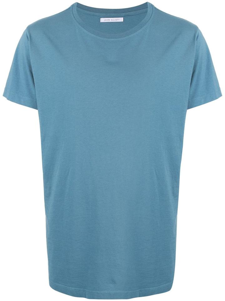 John Elliott Classic Crew Neck T-shirt - Blue