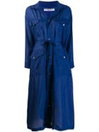 Katharine Hamnett London Shirt Dress - Blue