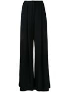 Bianca Spender Crepe Languid Trousers, Women's, Size: 12, Black, Polyester/acetate