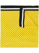 Ermanno Scervino Polka Dot Stripe Scarf - Yellow