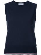 Thom Browne Classic Shell Top, Women's, Size: 42, Blue, Cotton