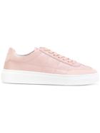 Hogan Quilted Lace-up Sneakers - Pink & Purple