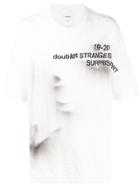 Doublet Oversized Printed T-shirt - White