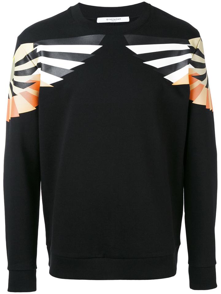 Givenchy - Patterned Sweatshirt - Men - Cotton - M, Black, Cotton
