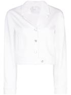 Rosetta Getty Tailored Short Jacket - White