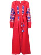March 11 Embroidered Maxi Dress