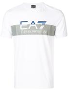 Ea7 Emporio Armani Branded T-shirt - White
