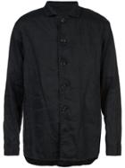 Casey Casey Crumpled Button Shirt - Black