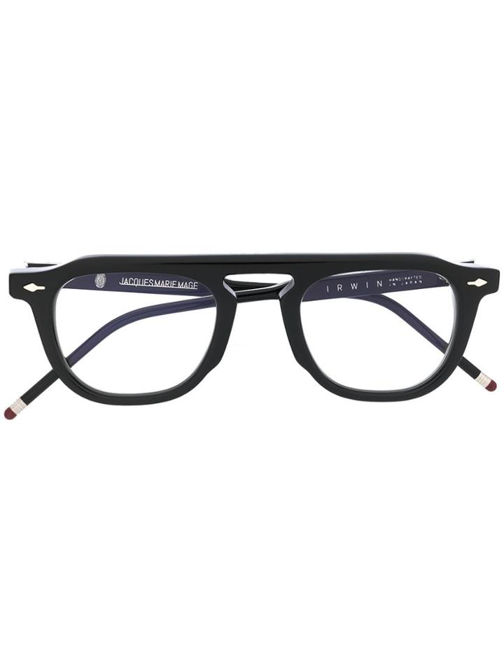 Jacques Marie Mage Irwin Glasses - Black