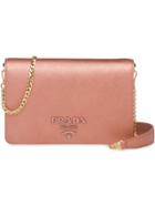 Prada Chain Strap Mini Bag - Pink & Purple