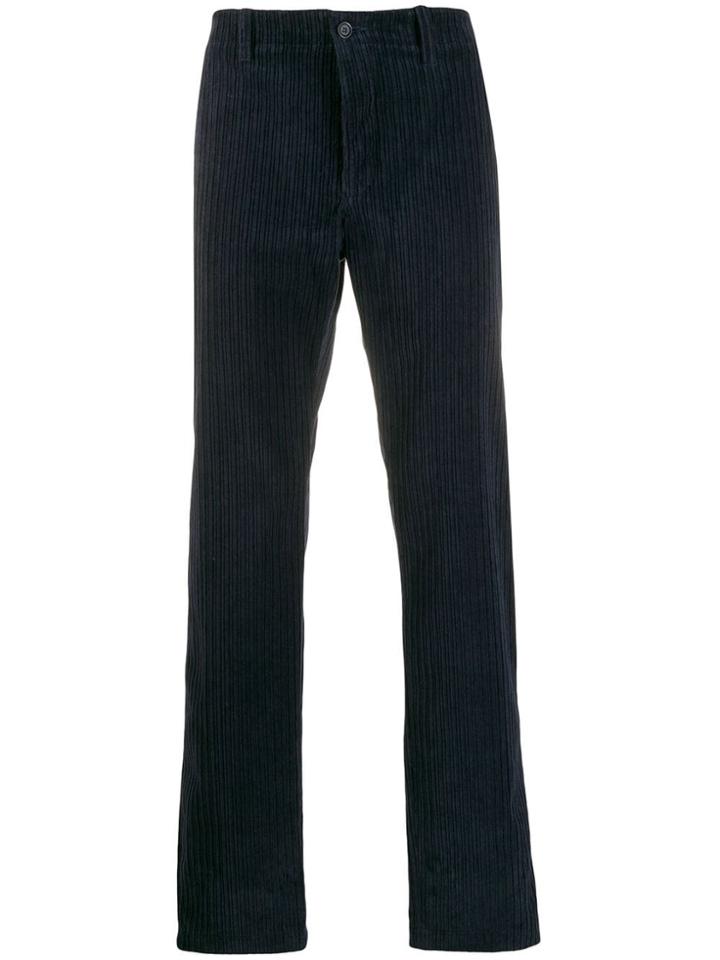Ymc Deja Vu Straight-leg Trousers - Blue