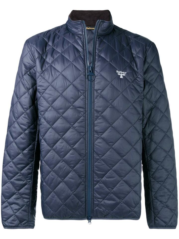 Barbour Diamond Quilted Jacket - Blue