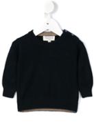 Cashmirino - Button Detail Jumper - Kids - Cashmere - 6 Mth, Blue