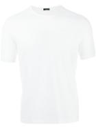 Zanone Chest Pocket T-shirt, Men's, Size: 50, White, Cotton